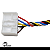 Plug Chicote Conector Botão Vidro Eletrico Fiat Uno Fiorino - Imagem 4