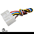 Plug Chicote Conector Botão Vidro Eletrico Fiat Uno Fiorino - Imagem 3