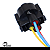 Conector Chicote Plug Do Cebolão Radiador Polo Classic Golf - Imagem 2
