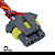 Chicote Conector Plug Sensor Map Gm Celta Corsa Astra Hatch - Imagem 3