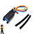 Conector Chicote Contra Peça Sonda Lambda Ford Fiesta Ka - Imagem 3