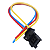 Chicote Plug Injeção Eletrônica 3 vias Universal - Imagem 1