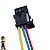 Chicote Plug Injeção Eletrônica 3 vias Universal - Imagem 3