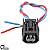 Plug Conector P/ Pisca Dianteiro Seta Honda Civic City Fit - Imagem 2