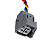 Chicote Plug Conector 4 Vias Farol Toyota Corolla 2020 - Imagem 1