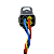 Chicote Plug Conector 4 Vias Farol Toyota Corolla 2020 - Imagem 3