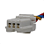 Chicote Plug Conector Para Luz De Teto Palio Strada Idea - Imagem 1