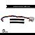 Chicote Plug Conector Para Luz De Teto Palio Strada Idea - Imagem 2