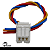 Chicote Plug Conector Para Luz De Teto Palio Strada Idea - Imagem 2