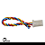 Chicote Plug Retrovisor Eletrico Universal 3 Vias - Imagem 2