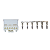 Kit Plug Conector Lanterna Traseira Palio 2012 2013 2014 15 - Imagem 1