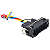 Chicote Plug Sonda Lambda Passat 2.0 1990 a 1994 2.8 1991 A 1996 Golf 1.8 2.0 GLX GTI 1995 1996 1997/... - Imagem 2