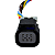 Conector Chicote Do Corpo Borboleta Tbi Agile Montana Celta Prisma Cobalt Spin 1.4 Flex - Imagem 1