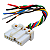 Conector 7 Vias Fiat Chave De Seta Porta Fêmea - Imagem 1