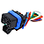 Chicote Plug Conector Ar Condicionado Volkswagen Gol G5 - Imagem 2