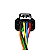 Chicote Plug Sensor Borboleta Captiva Prisma Meriva Corsa - Imagem 3