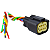 Plug Conector Farol Ford Ranger C/ Projetor 2017 À 2020 - Imagem 2