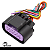 Plug Conector Conexão Auxiliar Astra Flex Power 12 Vias - Imagem 2