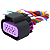 Chicote Plug Pedal Acelerador 10 Vias Meriva Cargo Ônibus Vw - Imagem 3