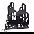 Moldura Painel 2 Din Multimidia Dvd Mp5 Corsa Hatch Sedan Meriva Vectra Montana - Imagem 6
