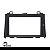 Moldura Painel 2 Din Multimidia Dvd Mp5 Honda Crv 2007 a 2011 Preta - Imagem 6
