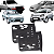 Moldura Painel 2 Din Multimidia Dvd Mp5 Focus Ka Escort F250 Ranger F-350 F-4000 - Imagem 1