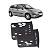 Moldura Painel 2 Din Multimidia Dvd Mp5 Focus Ka Escort F250 Ranger F-350 F-4000 - Imagem 9