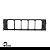 Moldura Grade Painel Gol Parati Saveiro 1995 1996 97 A 2005 - Imagem 3