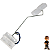 Sensor Boia Nível Combustível Kombi 1997 98 99 00 01 02 a 2005 Álcool - Imagem 3