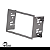 Moldura Painel 2 Din Multimidia Dvd Mp5 Spin Activ LS Cobalt Lt Onix Prisma - Imagem 6
