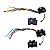 Chicote Plug Conector Som Radio Original Captiva 2008 A 2017 - Imagem 1