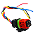 Plug Chicote Conector Bico Injetor Volvo Fh 460 D13 Euro 5 - Imagem 2