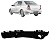 Suporte Guia  Para-choque Traseiro Etios 2013 2014 Até 2021 - Imagem 1
