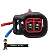Chicote Plug Conector Sensor Abs Agile Celta Prisma Corsa - Imagem 5
