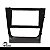 Moldura Painel 2 Din Multimidia Dvd Mp5 Gol Voyage G6 2013 a 2016 - Imagem 140