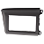 Moldura Painel 2 Din Multimidia Dvd Mp5 Civic 2012 A 2016 Cinza - Imagem 4