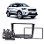 Moldura De Painel 2 Din Multimidia Dvd Mp5 Creta 2016 2017 2018 a 2021 - Imagem 1