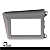 Moldura De Painel 2 Din Multimidia Dvd Mp5 Civic 2012 a 2016 Grafite - Imagem 5