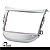 Moldura Painel 2 Din Multimidia Dvd Mp5 Hb20 HB20S HB20X 2012 até 2019 - Imagem 3