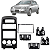 Moldura 2 Din Multimidia Dvd Mp5 Astra Ar Analógico 1998 a 2012 - Imagem 1