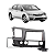 Moldura Multimidia Painel 2 Din Dvd Mp5 New Civic 2006 07 2008 2009 2010 2011 - Imagem 1