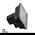 Lanterna Luz De Placa Com LED Fiat 500 2012em diante Conector Quadrado - Imagem 3