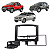 Moldura Painel 2 Din Multimidia Dvd Mp5 Strada Siena EL Palio Weekend 2012/... - Imagem 1