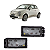 2 Lanterna Luz De Placa Fiat 500 2012 Com LED Conector Redondo - Imagem 1