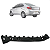 Suporte Guia Parachoque Ka Sedan 2019 2020 2021 Traseiro - Imagem 5