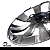 Jogo 4 Calotas Universal Black Chrome Preto com Cromado Prime Aro 13 - Imagem 6