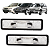 02 Lanterna Placa Classic Vectra Zafira Astra Corsa Pickup Wagon Omega - Imagem 1