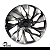 Jogo 4 Calotas Unidade Aro 14 Universal Preto Cromado Todos Carros DS4 Black Chrome - Imagem 1
