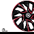 Calota Unidade Aro 13 Universal Pink Rosa Todos Carros DS4 - Imagem 4