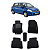 Tapete Nissan Tiida 2008 2009 10 A 2013 Carpete Logo Bordado - Imagem 1